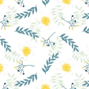 Küchenrückwand Aluverbund Blumen Harmonie