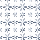 Küchenrückwand Aluverbund Blumen Blaugrau