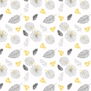 Küchenrückwand Aluverbund Tropische Blumen