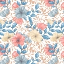 Küchenrückwand Hartschaumplatte Victorian Blumen