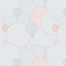 Küchenrückwand Hartschaumplatte Illustration Kreise