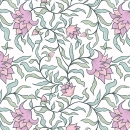 Küchenrückwand Aluverbund Skandinavien Blumen