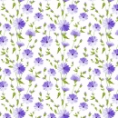 Küchenrückwand Aluverbund Blühende Blumen Lila