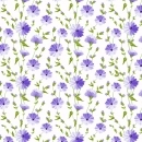 Küchenrückwand Hartschaumplatte Blühende Blumen Lila