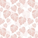 Küchenrückwand Hartschaumplatte Rosa Monstera