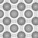 Küchenrückwand Hartschaumplatte Batik Kreise