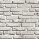 Küchenrückwand Hartschaumplatte Weiße Backstein Optik