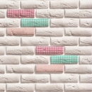 Küchenrückwand Acrylglas Shabby Chic Backsteine