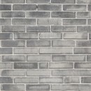 Küchenrückwand Acrylglas Backsteinriemchen Grau