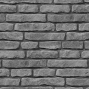 Küchenrückwand Acrylglas Ziegelsteine Grau