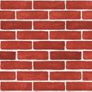 Küchenrückwand Acrylglas Handform Riemchen Rot