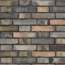 Küchenrückwand Aluverbund Ziegelsteinmauer Rustikal