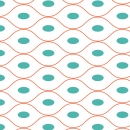 Küchenrückwand Wellen Ellipse