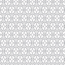 Küchenrückwand Hexagon Ornament