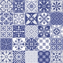 Küchenrückwand Traditionelle Patchwork