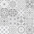 Küchenrückwand Grau Patchwork Kacheln