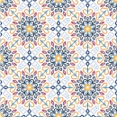 Küchenrückwand Blumen Ornament