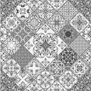 Küchenrückwand Vintage Patchwork