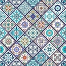 Küchenrückwand Acrylglas Multicolor Patchwork