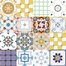 Küchenrückwand Acrylglas Patchwork Mix