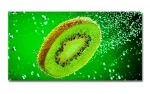 Spritzschutz Küche Hartschaumplatte Kiwi Splash