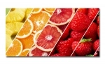 Spritzschutz Küche Hartschaumplatte Orange Rote Früchte