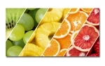 Spritzschutz Küche Hartschaumplatte Tropische Früchte