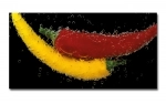 Spritzschutz Küche Hartschaumplatte Peperoni
