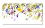 Spritzschutz Küche Hartschaumplatte Bunte Blumen