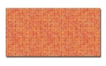Spritzschutz Küche Hartschaumplatte Modern Mosaik Orange