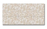 Spritzschutz Küche Acrylglas Mosaik Beige