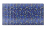 Spritzschutz Küche Mosaik Dunkelblau