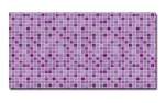 Spritzschutz Küche Acrylglas Lila Mosaik