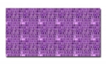 Spritzschutz Küche Acrylglas Lila Modern Mosaik
