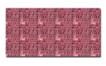 Spritzschutz Küche Acrylglas Rot Modern Mosaik