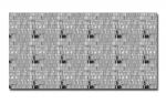 Spritzschutz Küche Acrylglas Silber Mosaiksteine