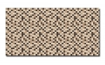 Spritzschutz Küche Hartschaumplatte Braun Mosaik