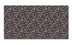 Spritzschutz Küche Hartschaumplatte Dunkle Mosaik
