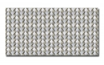 Spritzschutz Küche Hartschaumplatte Grüngelb Mosaik