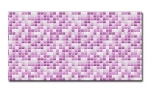 Spritzschutz Küche Acrylglas Pyramiden Mosaik Rot