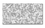 Spritzschutz Küche Acrylglas Hexagon Anthrazit Mosaik