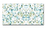 Spritzschutz Küche Hartschaumplatte Dreieck Mosaik Mint Blau