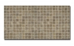 Spritzschutz Küche Hartschaumplatte Black Mosaik