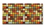 Spritzschutz Küche Hartschaumplatte Mosaik Fliesen Braun