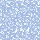 Spritzschutz Küche Acrylglas Blumenranken Blau