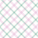 Spritzschutz Küche Hartschaumplatte Shabby Tartan Mint Pink