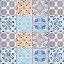 Spritzschutz Küche Hartschaumplatte Mediterrane Fliesen